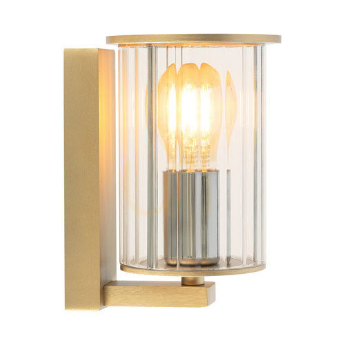 Verifica Lampă de perete ARGON Norfolk aur transparent IP44 E27 SKU 8752
