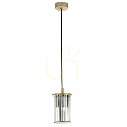 Verifica Lampă suspendată ARGON Norfolk E27 IP44 aur-transparent 8755