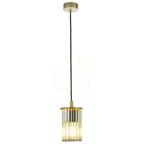 Verifica Lampă suspendată ARGON Norfolk E27 IP44 aur-transparent 8755