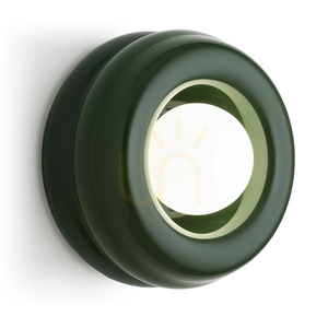 Lampa de perete ARGON TEVO albă sticlă G9 IP20 8810 small 0