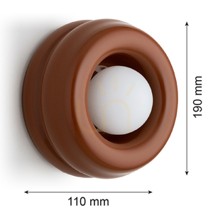 Lumini de perete Argon TEVO albă sticlă G9 8812 small 6