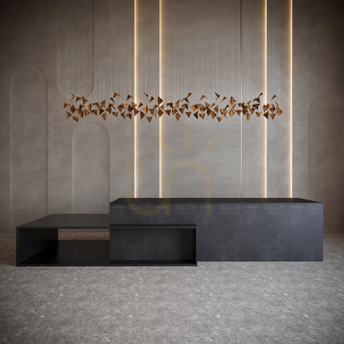 Verifica PLAIN 3 Candelabru artistic auriu - LGH0922 - Gie El
