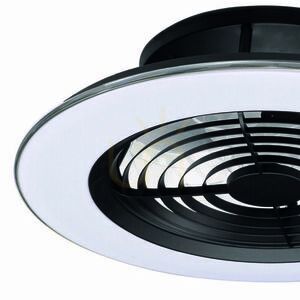 Ventilator de tavan cu lumină Mantra ALISIO 7800 negru small 1