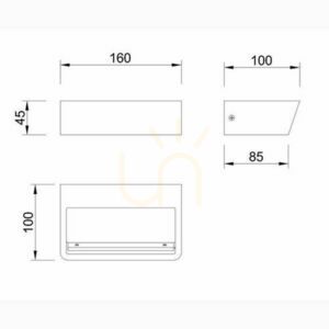 ALTEA 8094 lampă de perete small 1