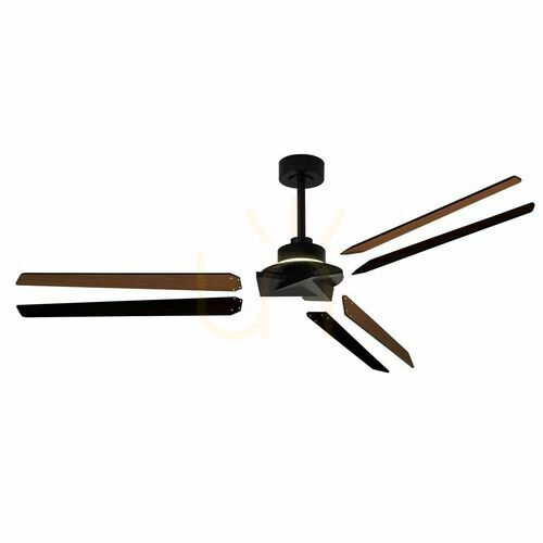 Verifica Ventilator de tavan cu iluminat LED Mantra BRISA MINI 8725, 151 cm, negru/lemn