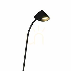 Lampadar Mantra CAPUCCINA 7585 negru, 129 cm, LED 8 W 3000 K, întrerupător de picior small 1
