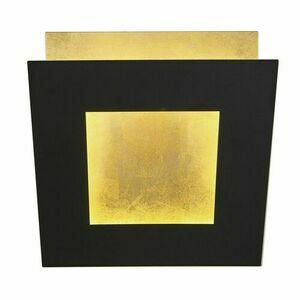 Aplică LED DALIA 8112 negru cu auriu 14 cm small 1