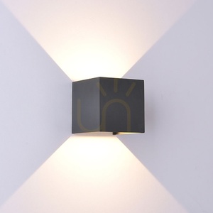 Aplică de exterior DAVOS 7647 LED 12 W 4000 K gri închis IP54 small 1