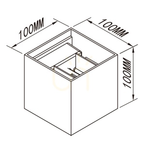 Aplică LED de exterior Mantra DAVOS 8600, albă, 12 W, 2700 K small 1