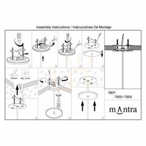 Mantra ELSA lampă suspendată 8246+7856 small 3