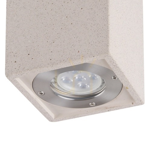 Verifica Plafonieră de exterior Mantra LEVI 7186, beton alb, IP65, GU10