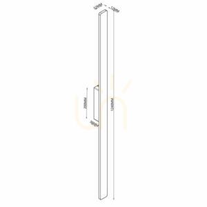 Aplică LED de exterior Mantra LOTUS 7990 albă 20 W 3000 K small 4