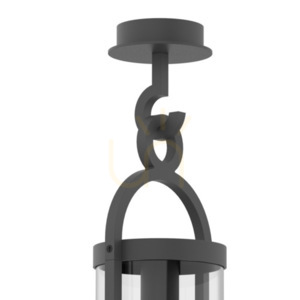 Plafonieră de exterior Mantra Maya 6554 antracit E27 IP54 small 2