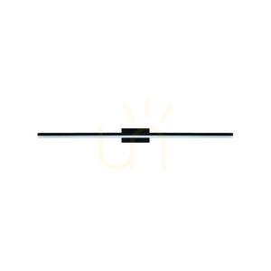 Aplică LED Mantra Morne 7482 neagră, 45 cm, IP44 small 0