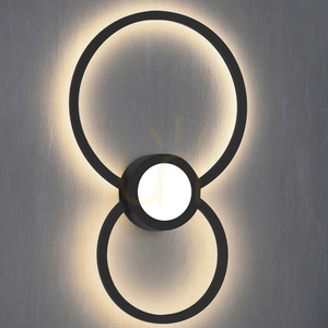 Aplica LED Mantra Mural 7460 neagră 24 W 3000 K small 0