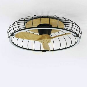 Ventilator de tavan LED Mantra NATURE 7808 negru small 1