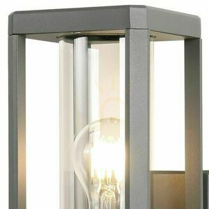 Aplică de exterior Mantra NEVADA 8899 E27 gri închis RAL 7043 small 1