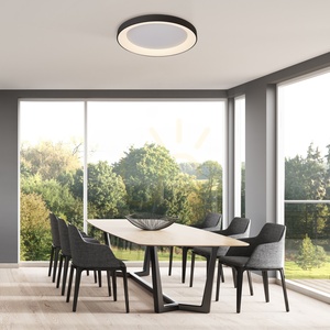 Plafonieră LED Mantra NISEKO II 8640 neagră 78 cm cu telecomandă small 3