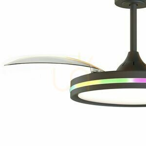 Mantra RAFAGA 8728 candelabru cu ventilator de tavan small 1