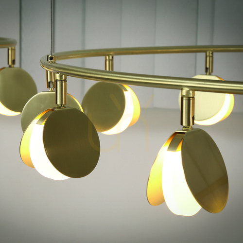Verifica Candelabru LED Mantra SHELL 7260, auriu, 86 cm, 3000 K