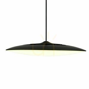 Pendul LED Mantra Slim 8103 negru, 50 W, 46 cm small 1