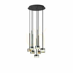Lampă suspendată multicoloră Mantra TONIC 7881, 8 × GX53 small 0