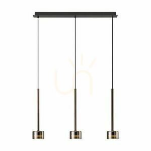 Lampă suspendată Mantra TONIC 7885 cu 3 lumini cupru small 0