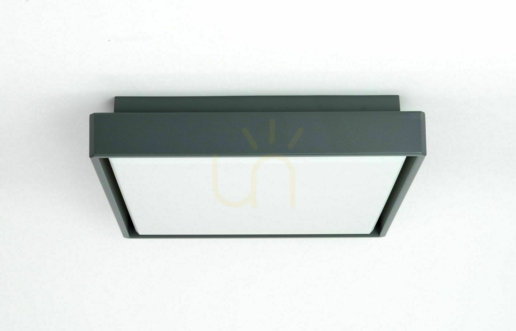 Vedere Plafonieră exterior SU-MA LED gri închis 28,5 cm IP65 BN-KW285XL Plafonieră exterior SU-MA LED gri închis 28,5 cm IP65 BN-KW285XL