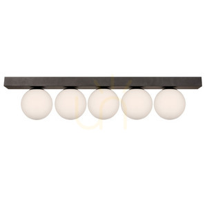 Plafonieră Zuma Line SPHERE 1202 neagră 5xG9 small 1