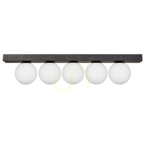 Plafonieră Zuma Line SPHERE 1202 neagră 5xG9 small 0