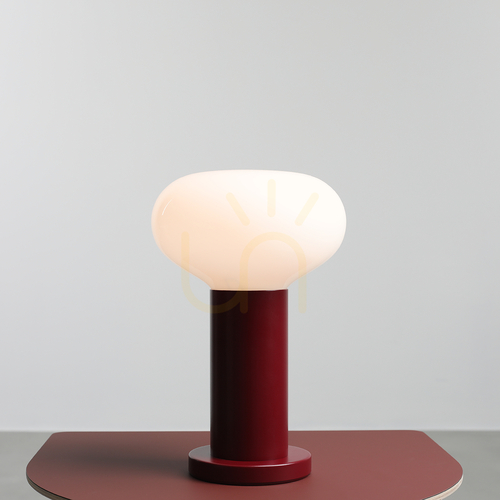 Verifica Lampă de birou Aldex Flo Ruby S, sticlă opală, 19 cm, SKU 7000B27_S