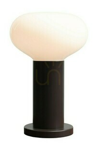 Lampă de masă Aldex Flo Mokka S cu sticlă opal, înălțime 29 cm, 7000B28_S small 0