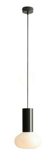Verifica Lampă suspendată Aldex Flo Mokka S sticlă opală 19 cm 7000G28_S