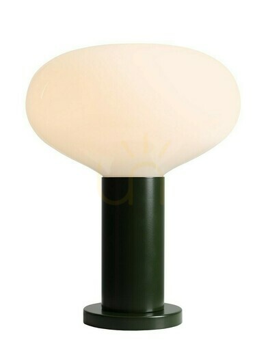 Verifica Lampă de birou Aldex Flo Moss M, sticlă opală, 26 cm, 7000B26_M