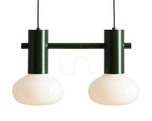 Verifica Lampă suspendată Aldex Flo 2 Moss S sticlă opală 2x10W 7000H26_S