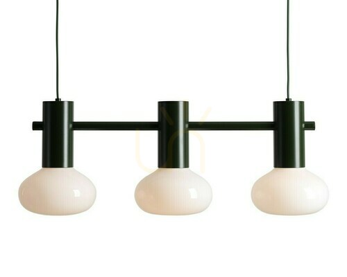 Verifica Lampă suspendată Aldex Flo 3 Moss S sticlă opală 3xE26 SKU 7000E26_S