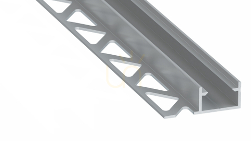 Verifica Profil LED Lumines FINO pentru placări, argintiu anodizat, 2,02 m