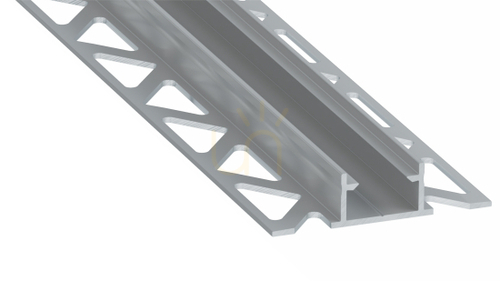 Verifica LUMINI profil tip NIPO argint anodizat 1 m