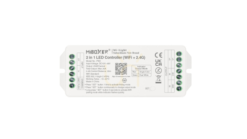 Verifica MiBoxer RECEPTOR 48 V 20 A RF 2.4G WiFi MONO/CCT PW2