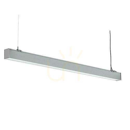 Verifica V-TAC LED liniar SAMSUNG CHIP 40W Montat la suprafață/Suspendat pentru conectare Argint 0-10V 120cm VT-7-43 4000K 3590lm