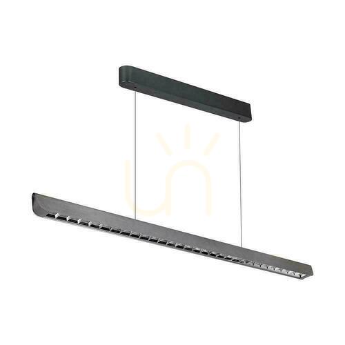 Verifica V-TAC LED liniar SAMSUNG CHIP LIFUD Driver corp de iluminat 36W 60st CCT Pandantiv 120cm MAT Gray VT-7-36 2880lm