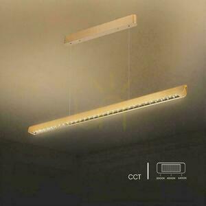 V-TAC LED liniar SAMSUNG CHIP LIFUD Driver corp de iluminat 36W 60st CCT Pandantiv 120cm Aur MAT VT-7-36 2880lm small 5