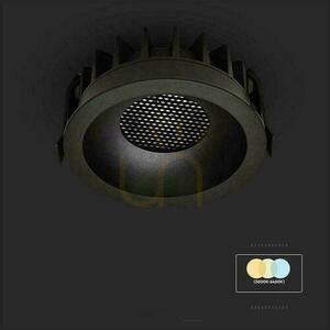 V-TAC LED Downlight 24W BRIDGELUX CHIP CCT corp de iluminat Black Raster Anti-orbire Honeycomb VT-17024 2540lm 7 V-TAC LED Downlight 24W BRIDGELUX CHIP CCT corp de iluminat Black Raster Anti-orbire Honeycomb VT-17024 2540lm small 7