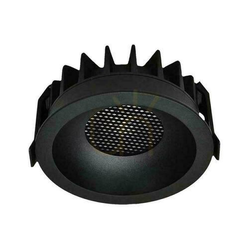 Verifica V-TAC LED Downlight 24W BRIDGELUX CHIP CCT corp de iluminat Black Raster Anti-orbire Honeycomb VT-17024 2540lm
