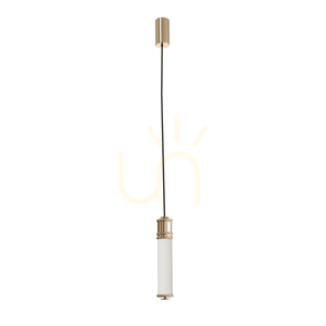 Lampă suspendată Omi I Gold Open Design Highlights LED 10W alb opal aur 3000K small 0