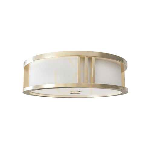 Verifica Plafonieră Sandro Open Design Highlights alb crem 3xE27 Ø35 cm metal sticlă țesătură