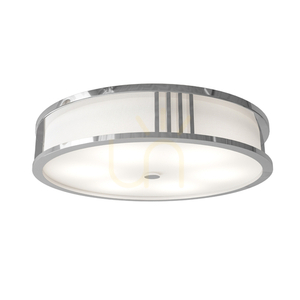 Plafonieră Sandro Open Design Highlights alb crom 50 cm E27 4 becuri small 1