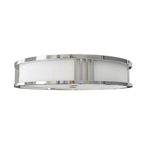 Plafonieră Sandro Open Design Highlights alb crom 50 cm E27 4 becuri small 0