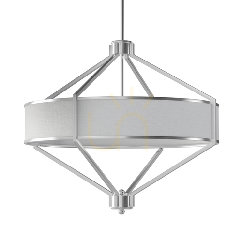 Verifica Lampa suspendată Zundo Open Design Highlights nichel satinat alb 600 mm E27