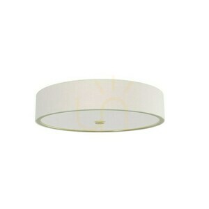 Plafonieră Zalindro Open Design Highlights alb crem 545 mm metal sticlă țesătură 4xE27 small 0